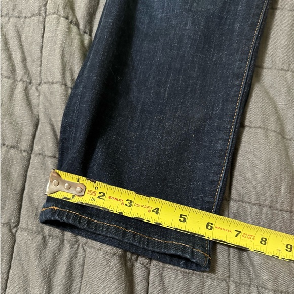 KUT from the Kloth dark denim skinny cropped jeans women's Size 8 - Picture 4 of 5